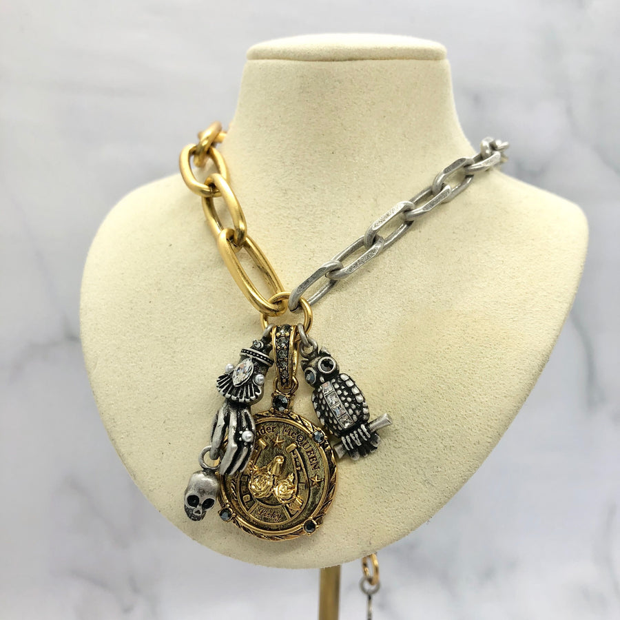 ALEXANDER MCQUEEN Charm Necklace - Pre owned