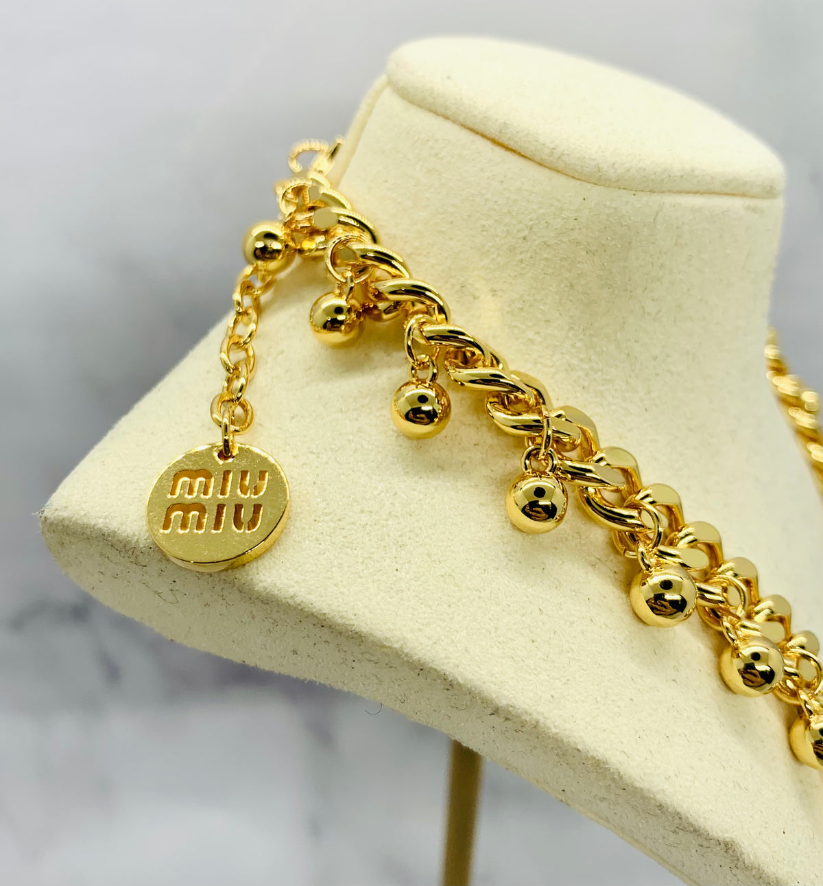 MIU MIU Charms Necklace - Pre owned