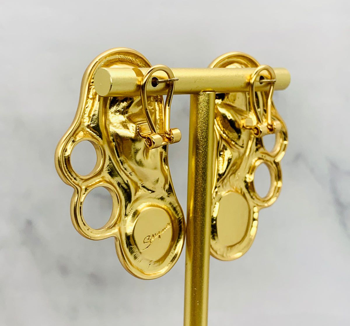 SCHIAPARELLI Ear Statement Earrings - Pre owned