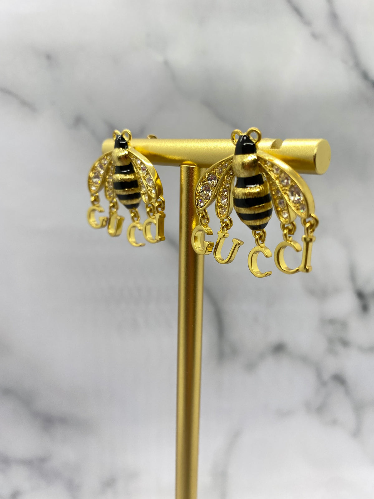 GUCCI Bee Earrings - Pre owned
