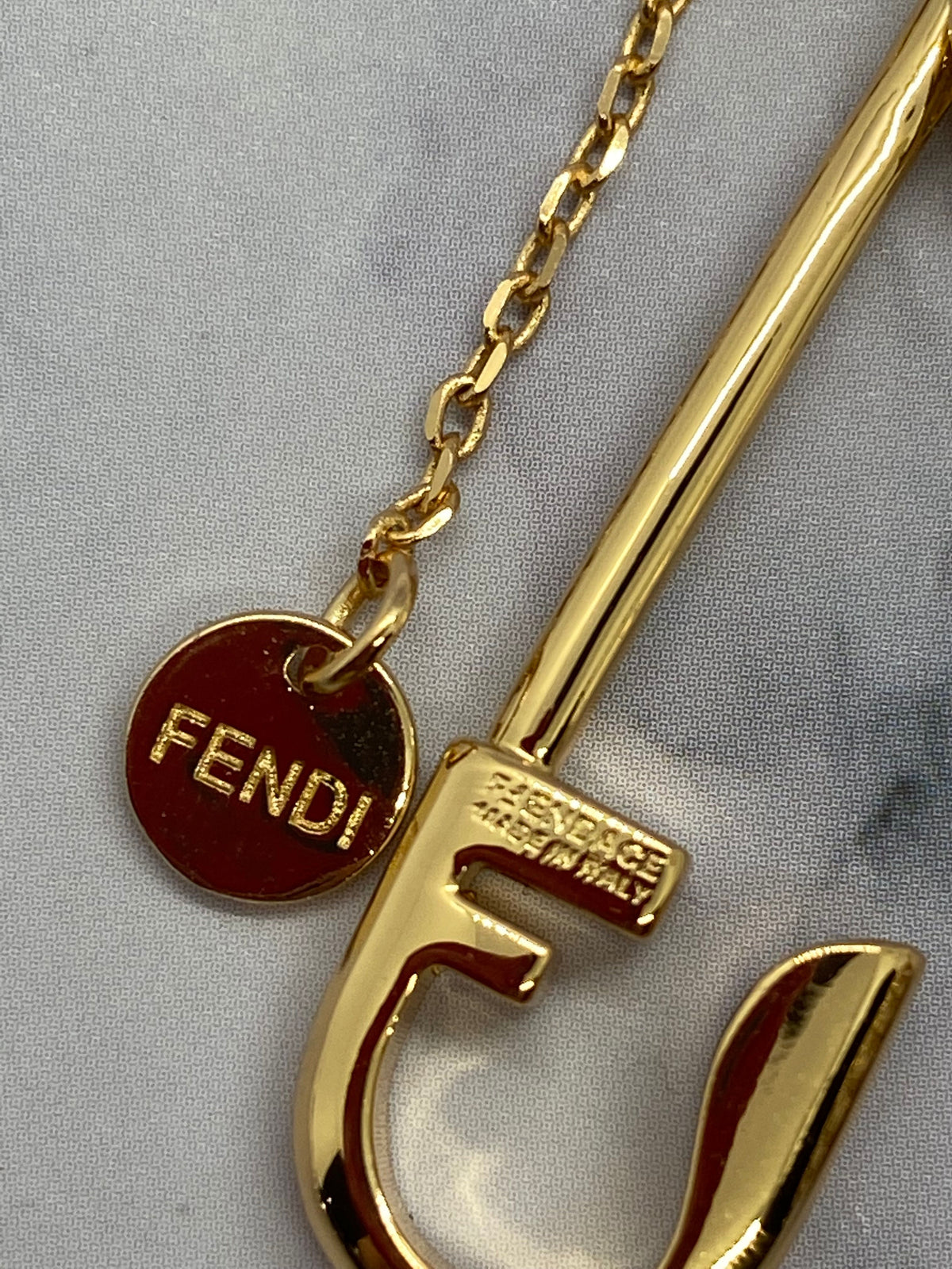 FENDACE Versace & Fendi Collab Piece Necklace - RARE - Pre owned /