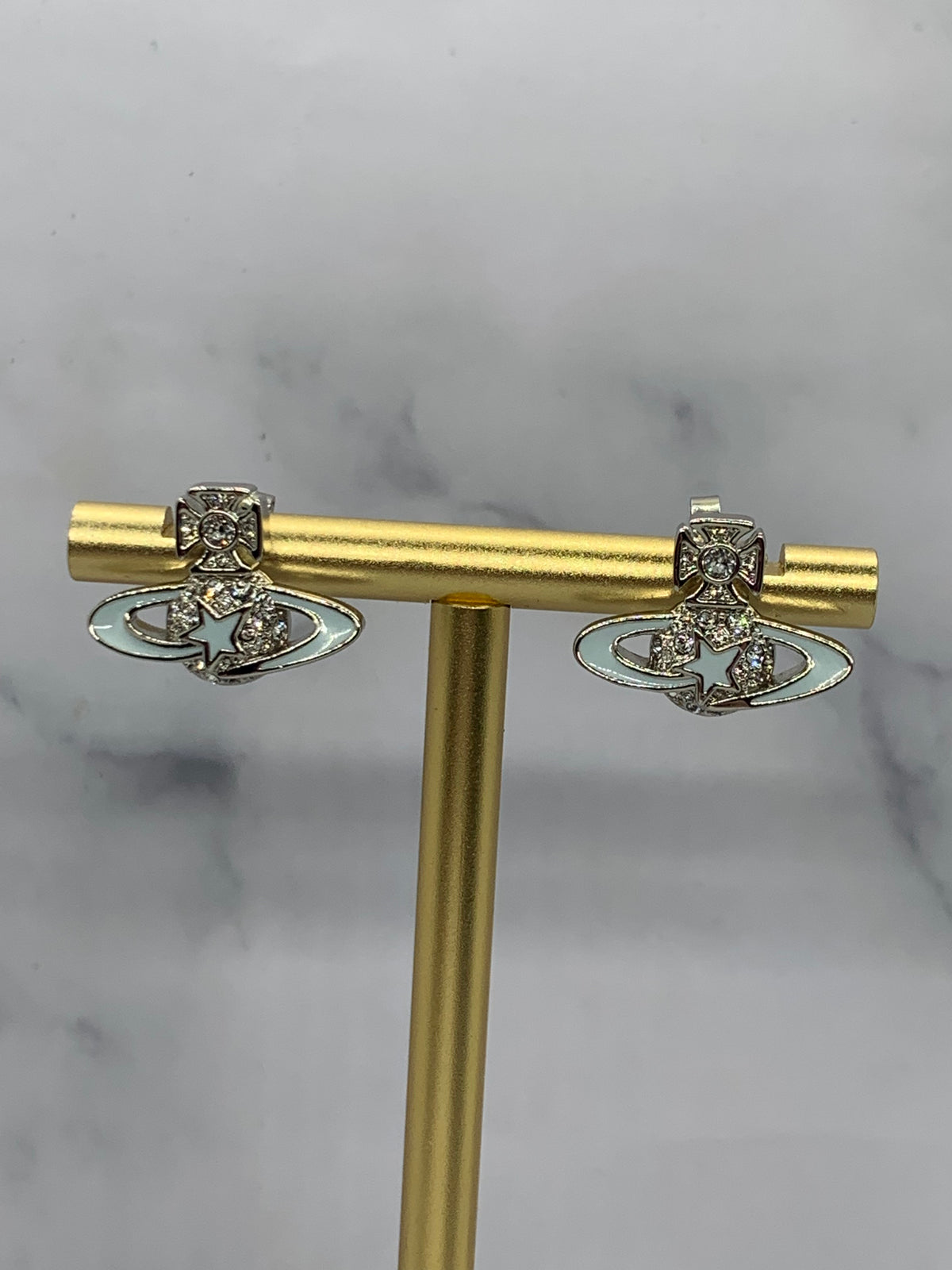 VIVIENNE WESTWOOD Shooting Star Orb Earrings - Pre owned