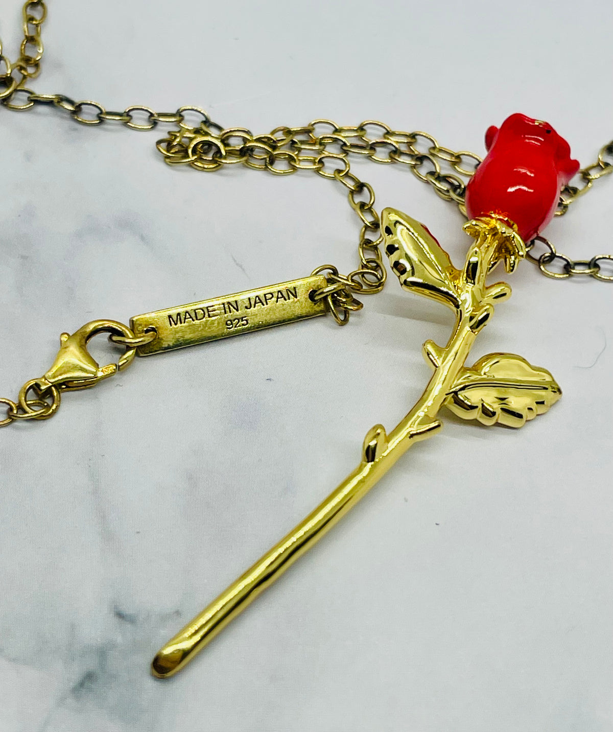 AMBUSH Design Japan Rose Pendant Rare Necklace - Pre owned
