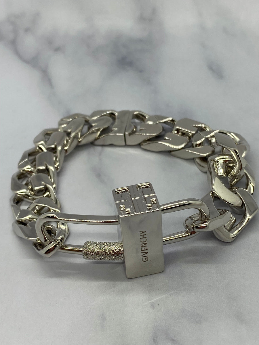 GIVENCHY Silver Chain Bracelet - Pre owned