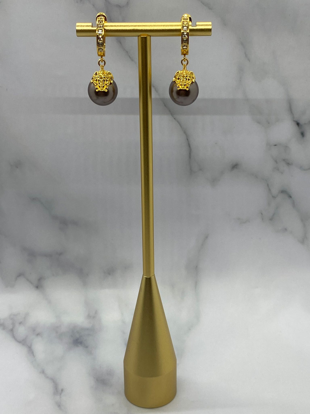 VERSACE Medusa Pendant Earrings - Pre owned