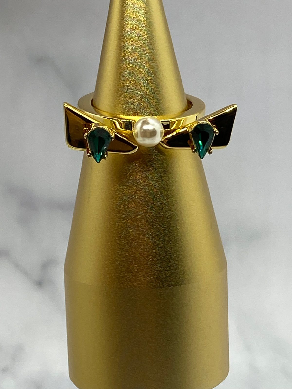 FENDI Monster Rhinestone 2 Ring Set - Pre owned