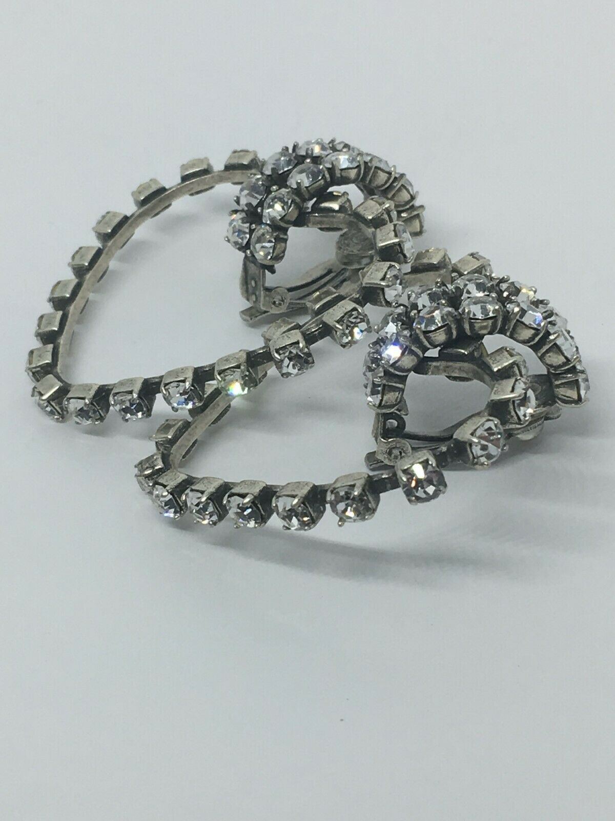 YSL Yves Saint Laurent Runway Heart Earrings - Pre owned