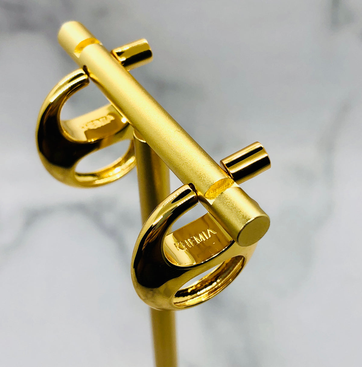 KHEMIA Luxury Design Earrings - Pre owned