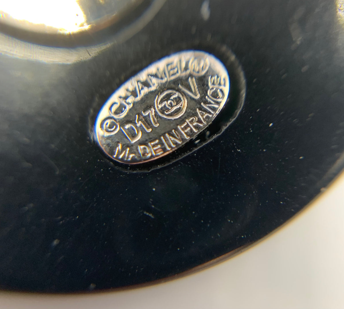 CHANEL CC 2017 Galaxy Button Earrings - Pre owned