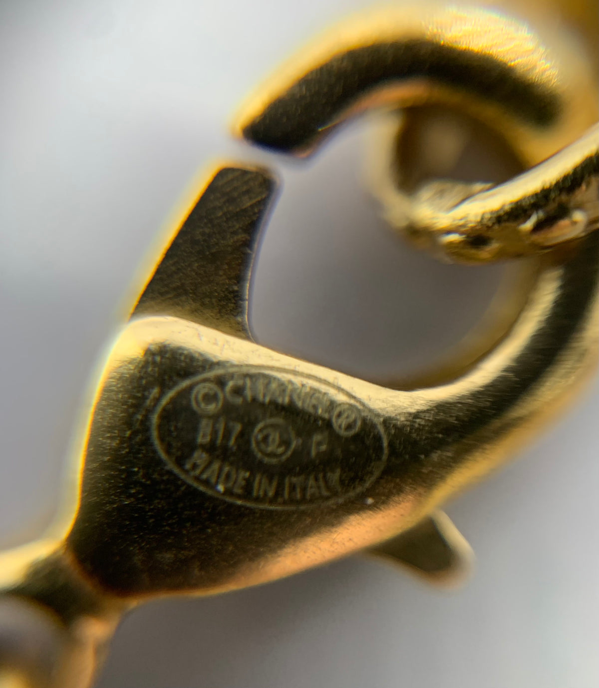 CHANEL I Heart CC Necklace - USED
