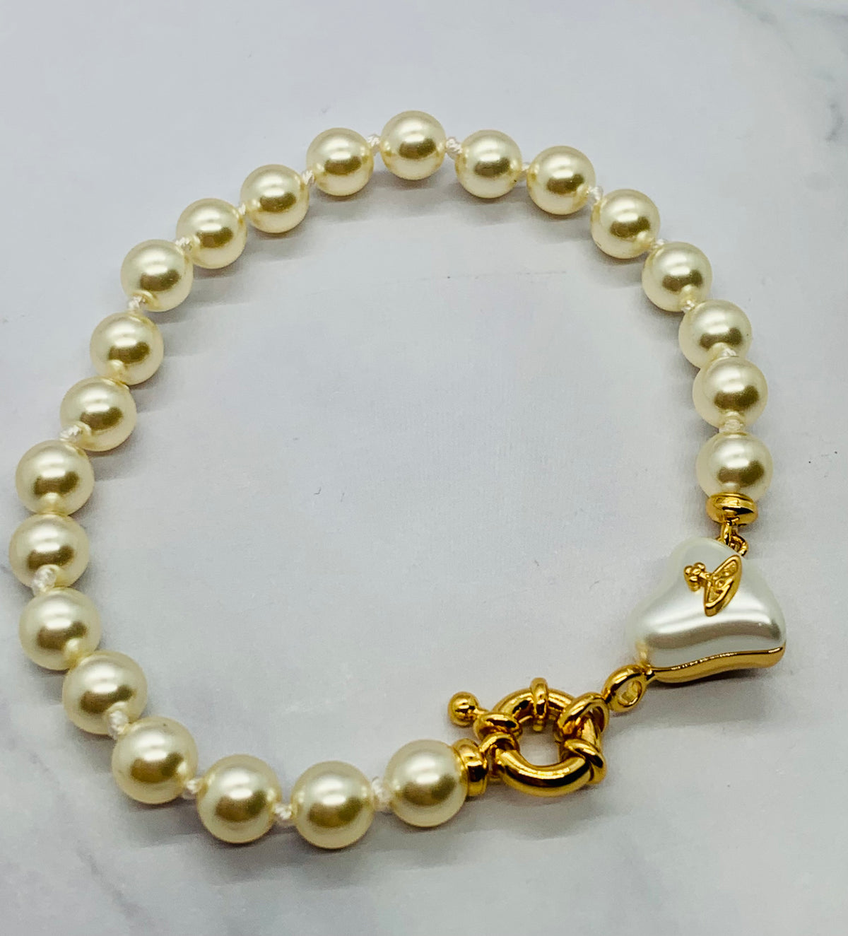 VIVIENNE WESTWOOD Faux Pearl Bracelet - Pre owned