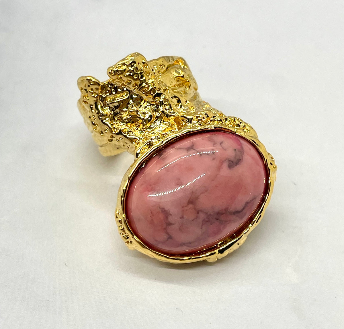 YSL YVES SAINT LAURENT Vintage Stone Ring Size 7 - Pre owned