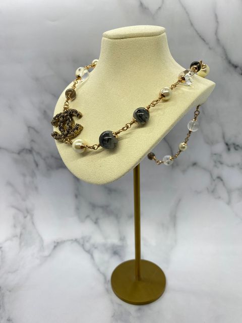 CHANEL CC Short Necklace - USED