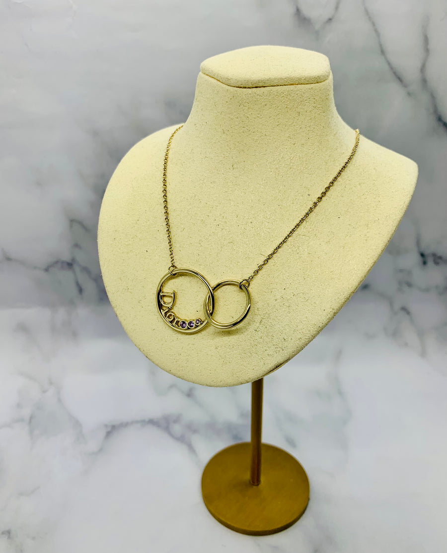 CHRISTIAN DIOR Vintage Rhinestone Necklace - Pre owned