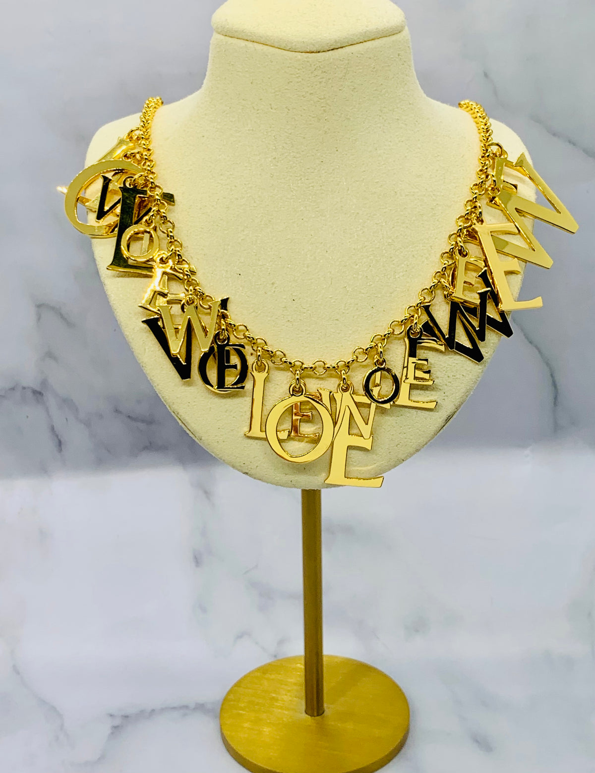 LOEWE Monogram Monogram Necklace - Pre owned