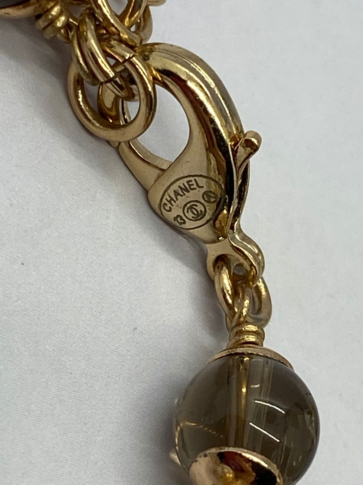 CHANEL CC Short Charm Necklace - Pre owned