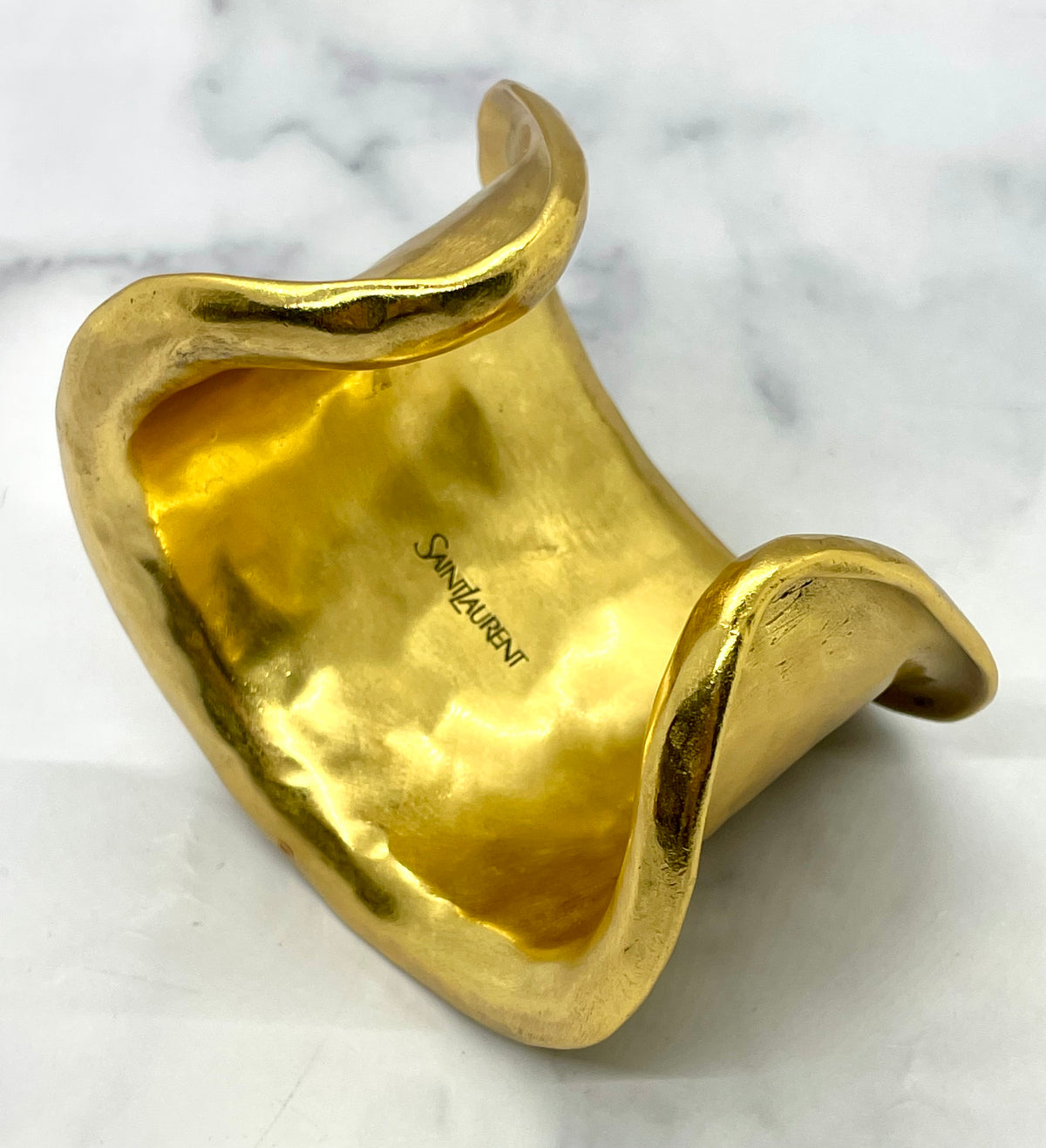 YSL YVES SAINT LAURENT Amber Cuff Bracelet - Pre owned