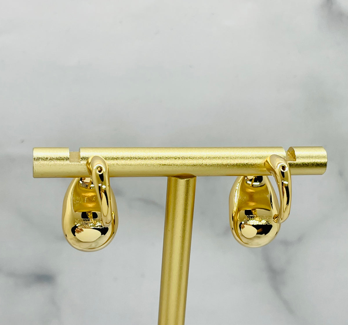 BOTTEGA VENETA Drop Stone Earrings - Pre owned