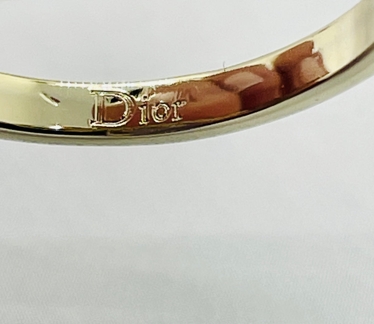 CHRISTIAN DIOR Bow Charms Ring Size 7 - Pre owned