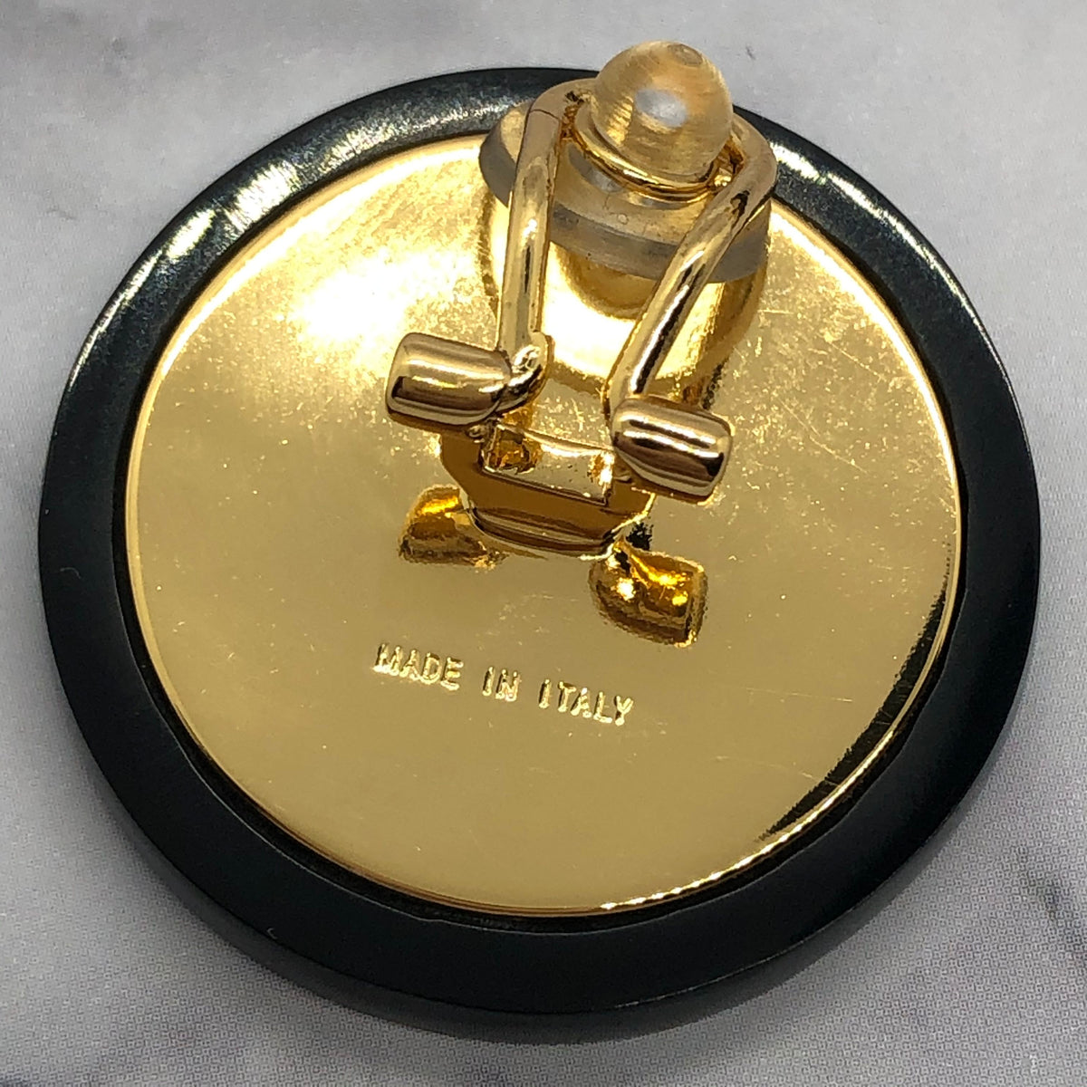 MIU MIU button earrings - pre owned