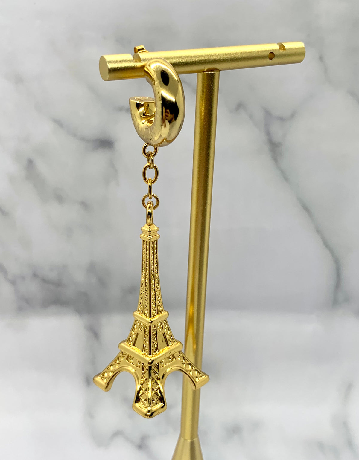 BALENCIAGA Eiffel Tower Single Earring - Pre-Owned — 5