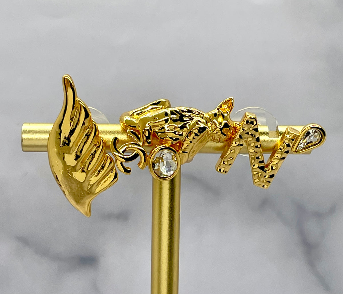 CHANEL 3 Piece Statement Earrings & Ear Cuff - Pre-Owned — 7
