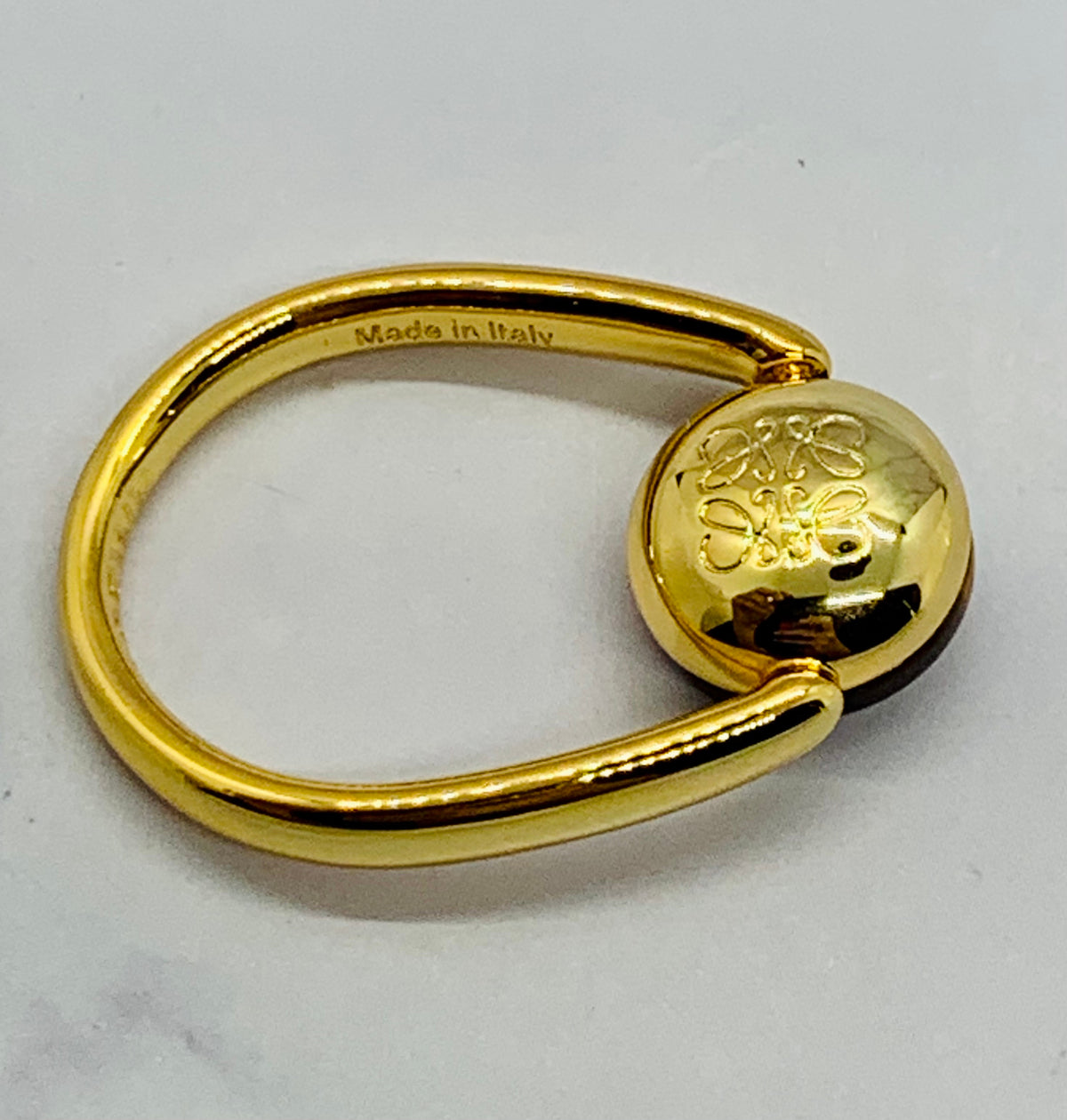 LOEWE Cat Eyes Rotating Ring sz 8 - Pre-Owned — 3