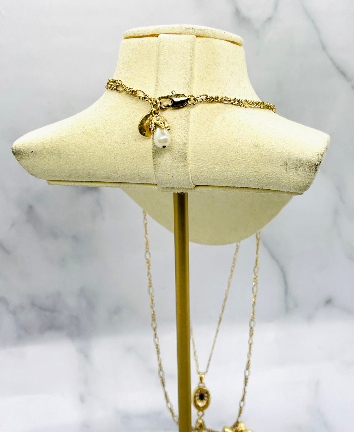 ALEXANDER MCQUEEN Layered Statement Pendant Necklace - Pre-Owned — 3