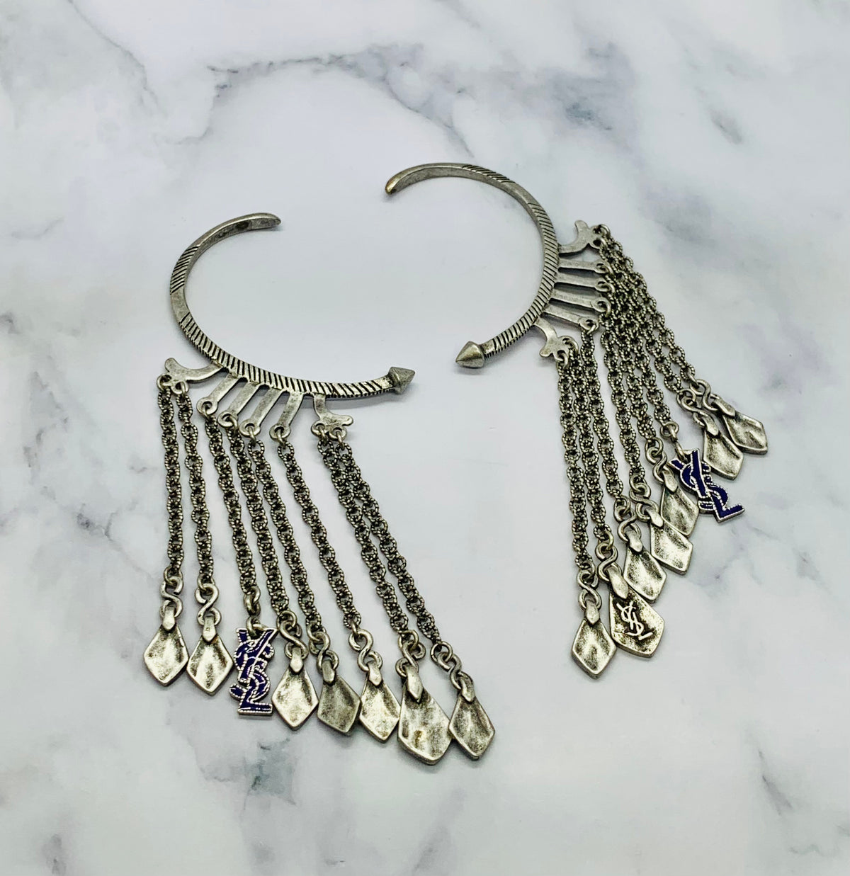 YSL YVES SAINT LAURENT Marrakech Ear Cuff Earrings - Pre-Owned — 1
