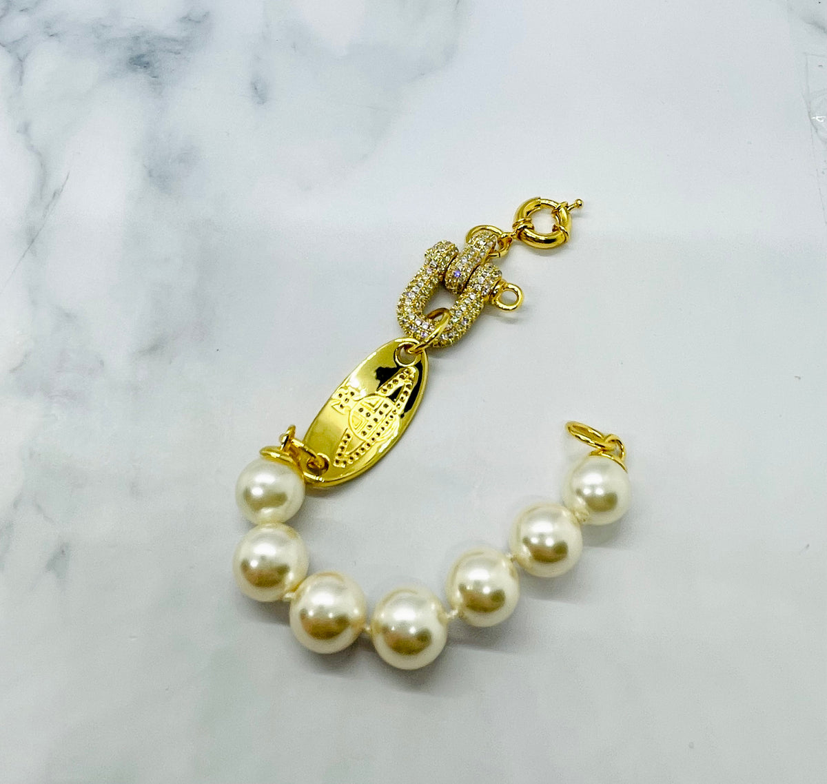VIVIENNE WESTWOOD Faux Pearl Bracelet - Pre-Owned — 3