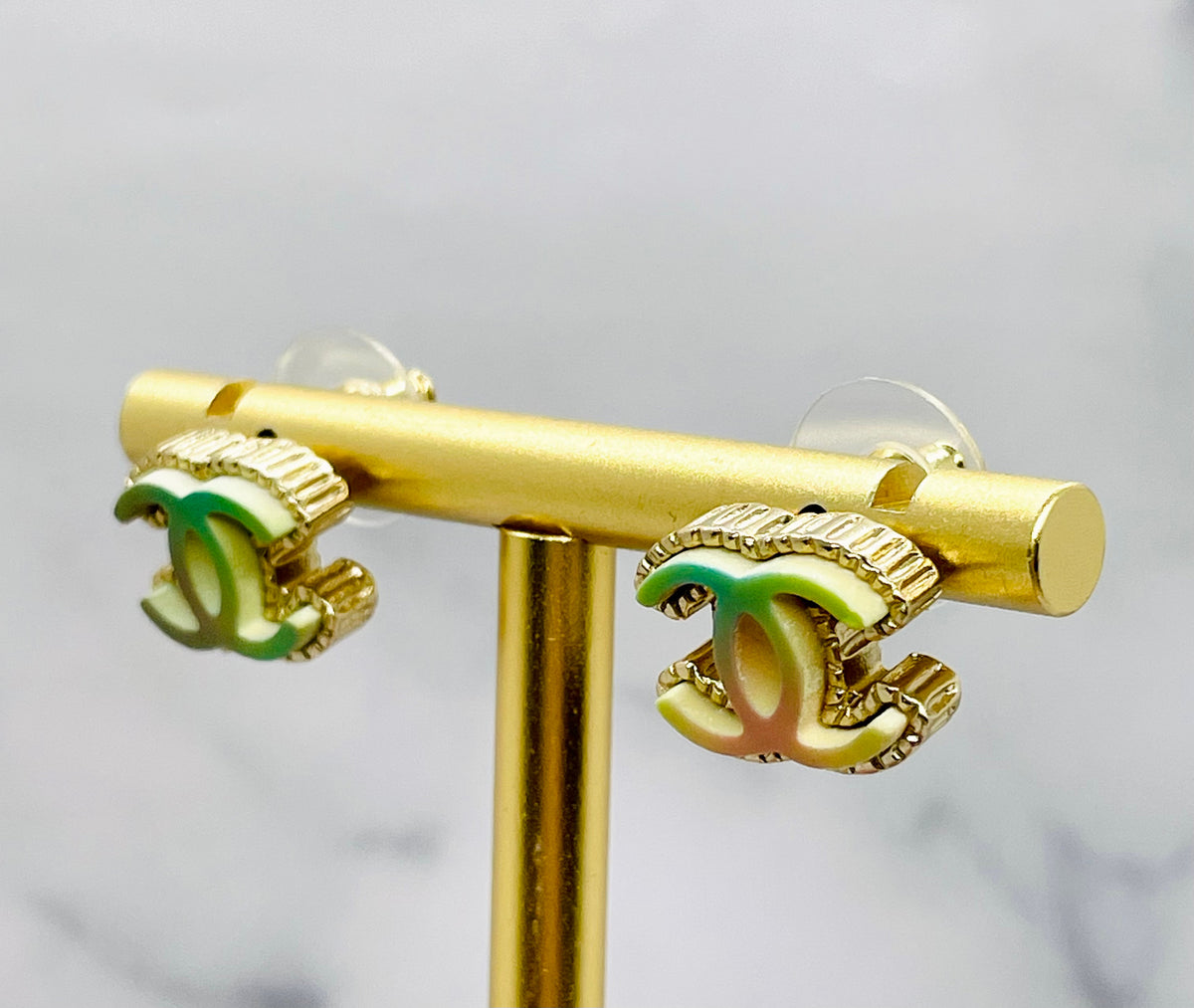 CHANEL CC 2017 Colorful Earrings - Pre-Owned — 4
