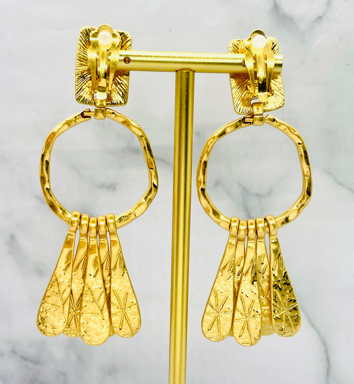 CHRISTIAN LACROIX Clip On Pendant Earrings - Pre-Owned — 2