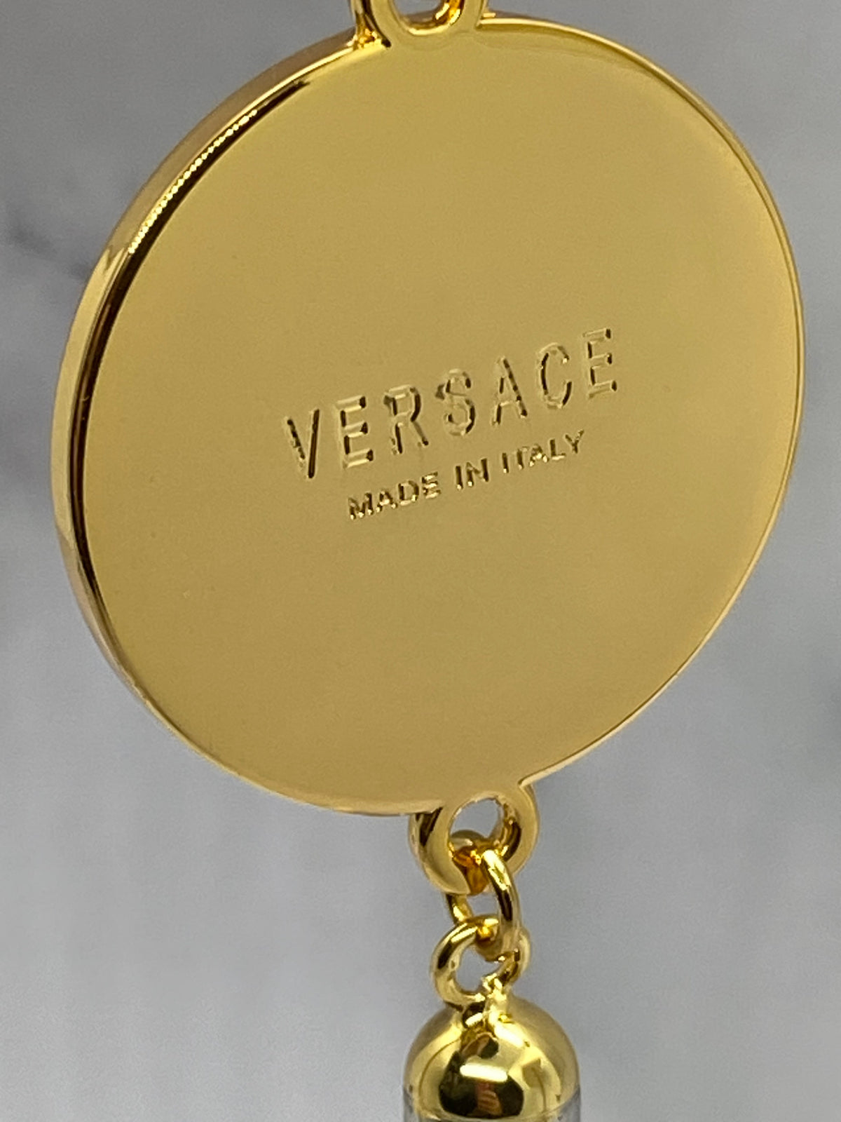 VERSACE Vintage Medusa Tassel Necklace - USED