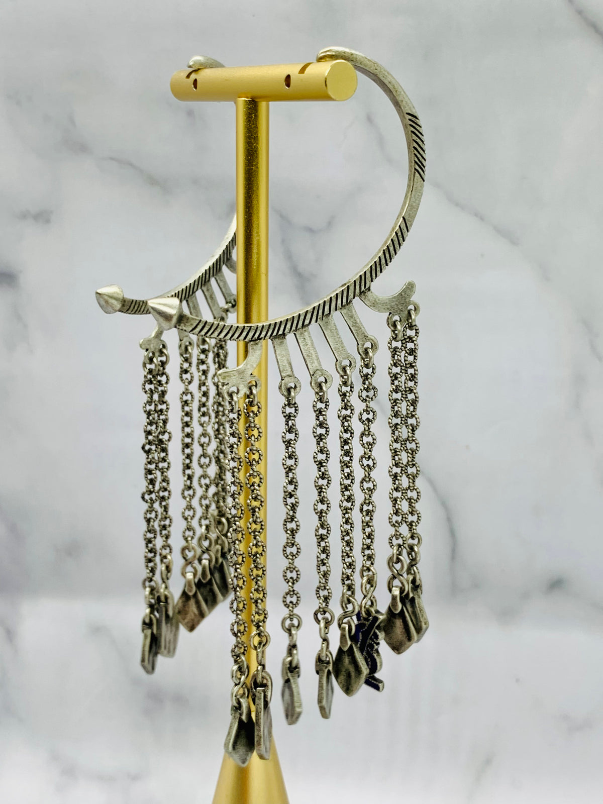 YSL YVES SAINT LAURENT Marrakech Ear Cuff Earrings - Pre-Owned — 4
