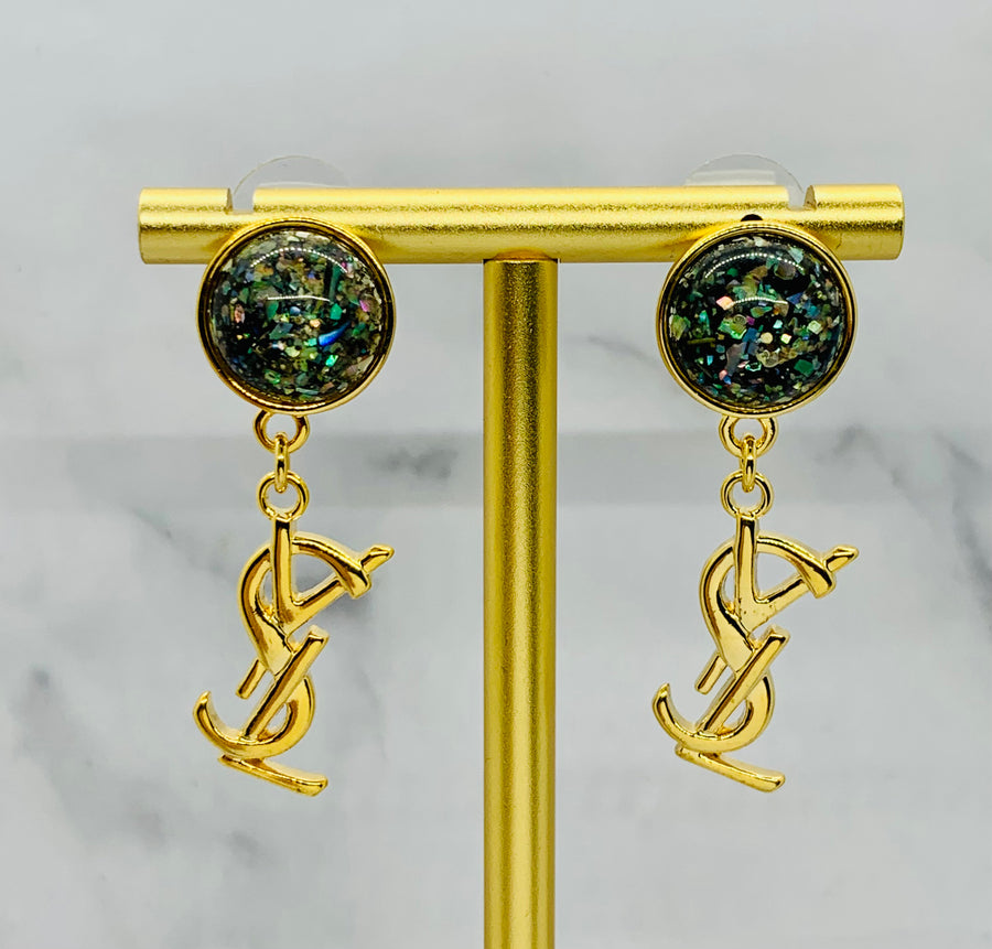 YSL YVES SAINT LAURENT Vintage Pendant Earrings - Pre-Owned — 1