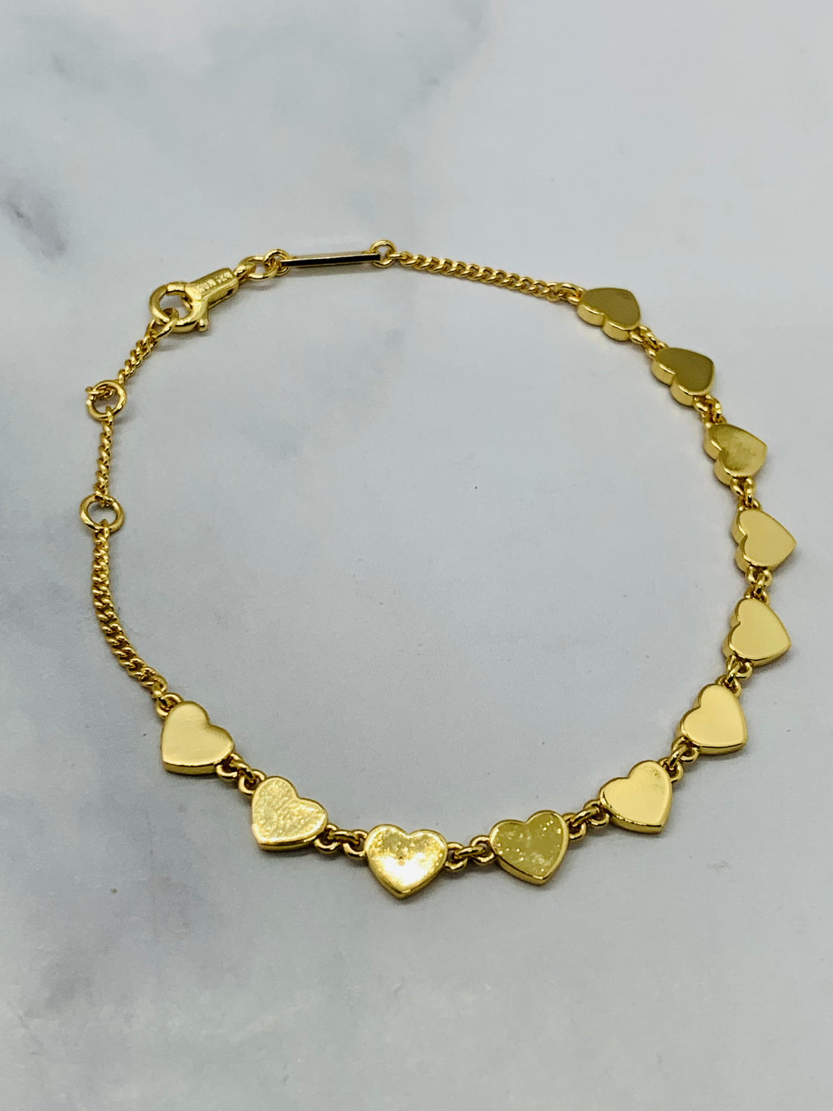 CELINE Paris Heart Charm Bracelet - Pre-Owned — 3