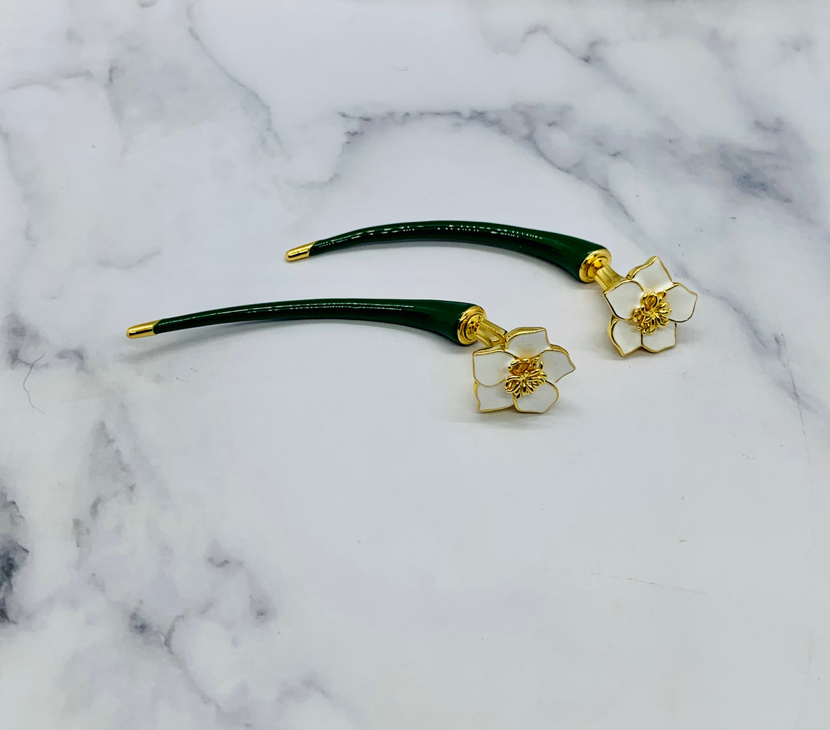 BOTTEGA VENETA Flower Earrings - Pre-Owned — 6