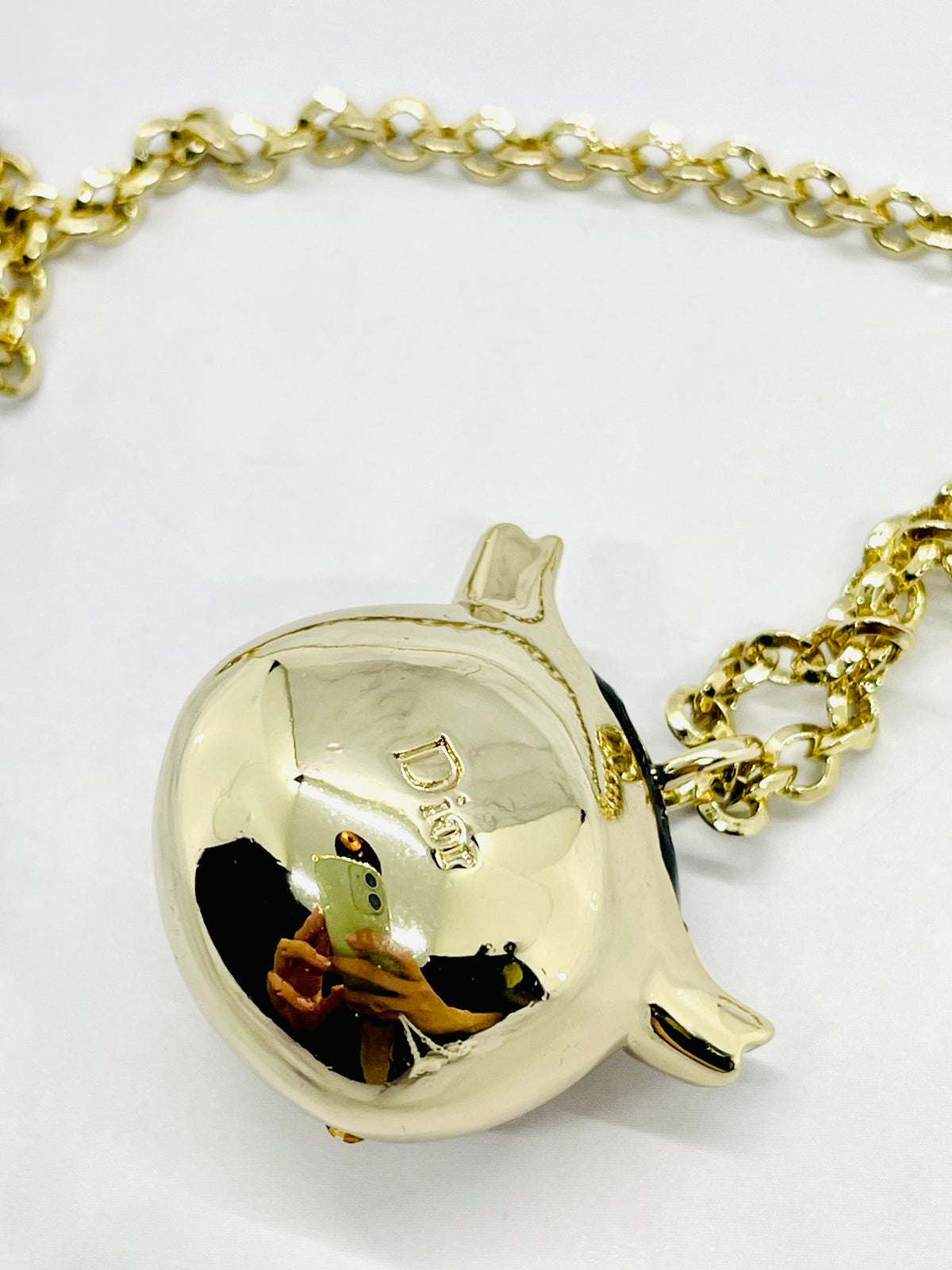 CHRISTIAN DIOR Rhinestone Owl Pendant Necklace - Pre-Owned — 7