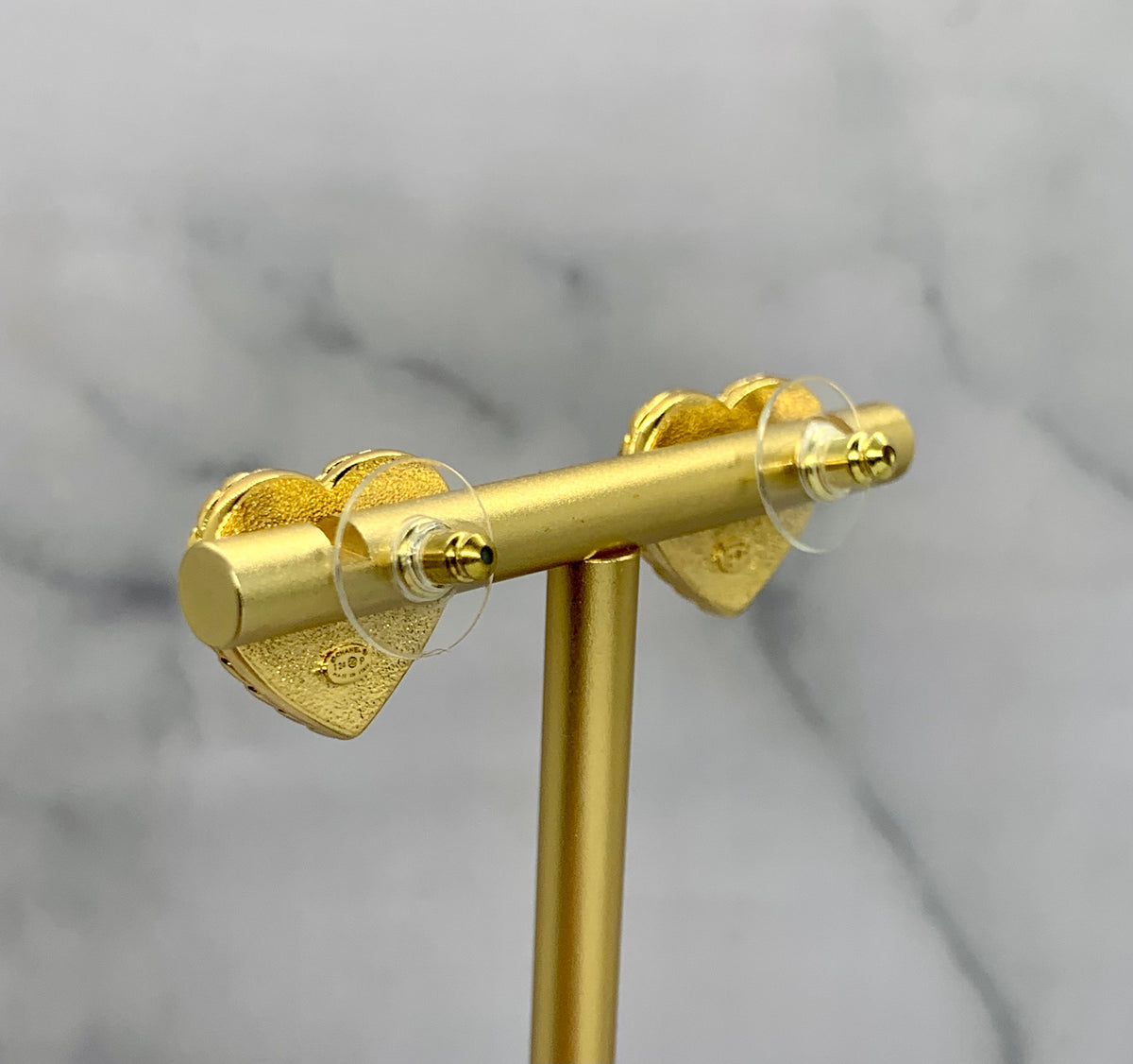 CHANEL CC Heart Earrings - Pre-Owned — 4