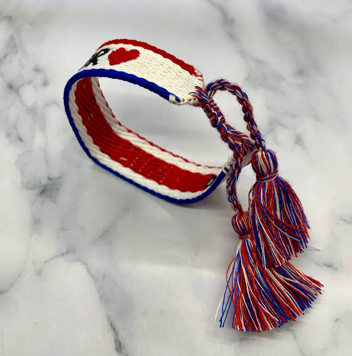 CHRISTIAN DIOR Fabric Friendship Bracelet - Pre owned