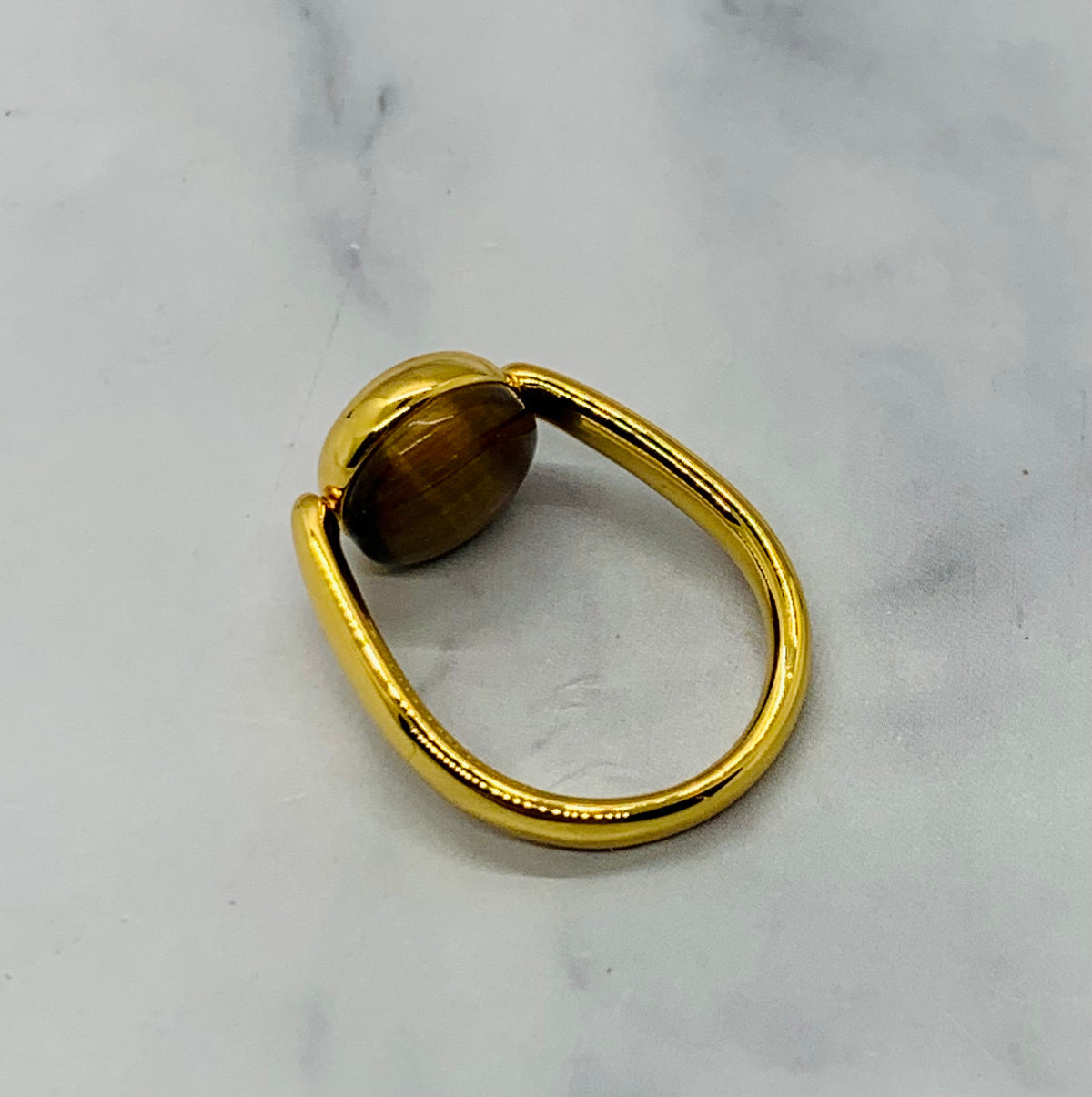 LOEWE Cat Eyes Rotating Ring sz 8 - Pre-Owned — 6