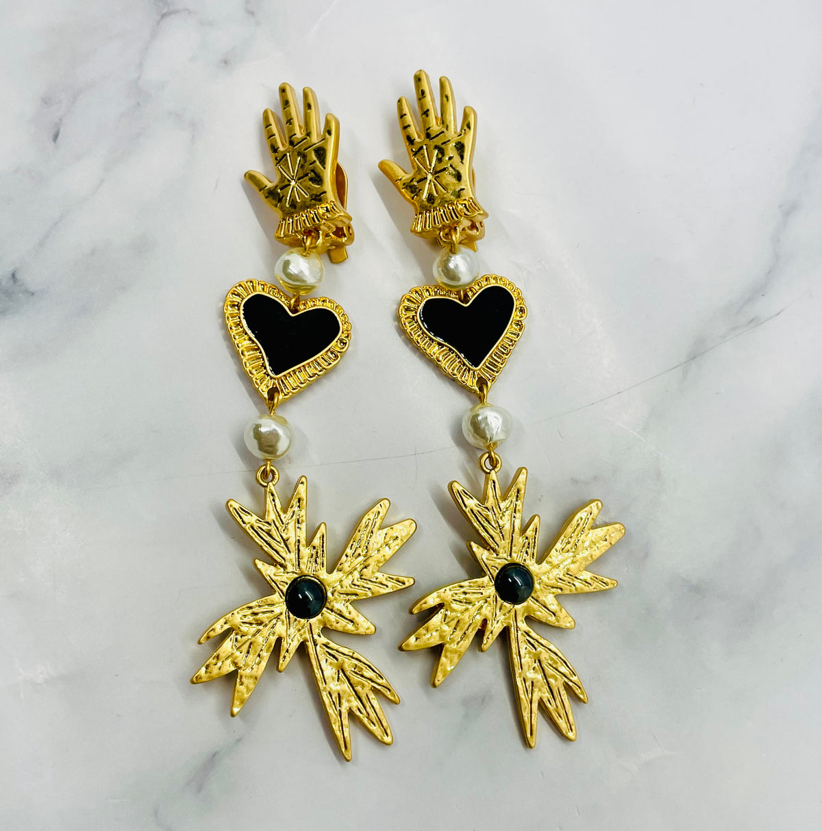 CHRISTIAN LACROIX Vintage Clip On Earrings - Pre-Owned — 4