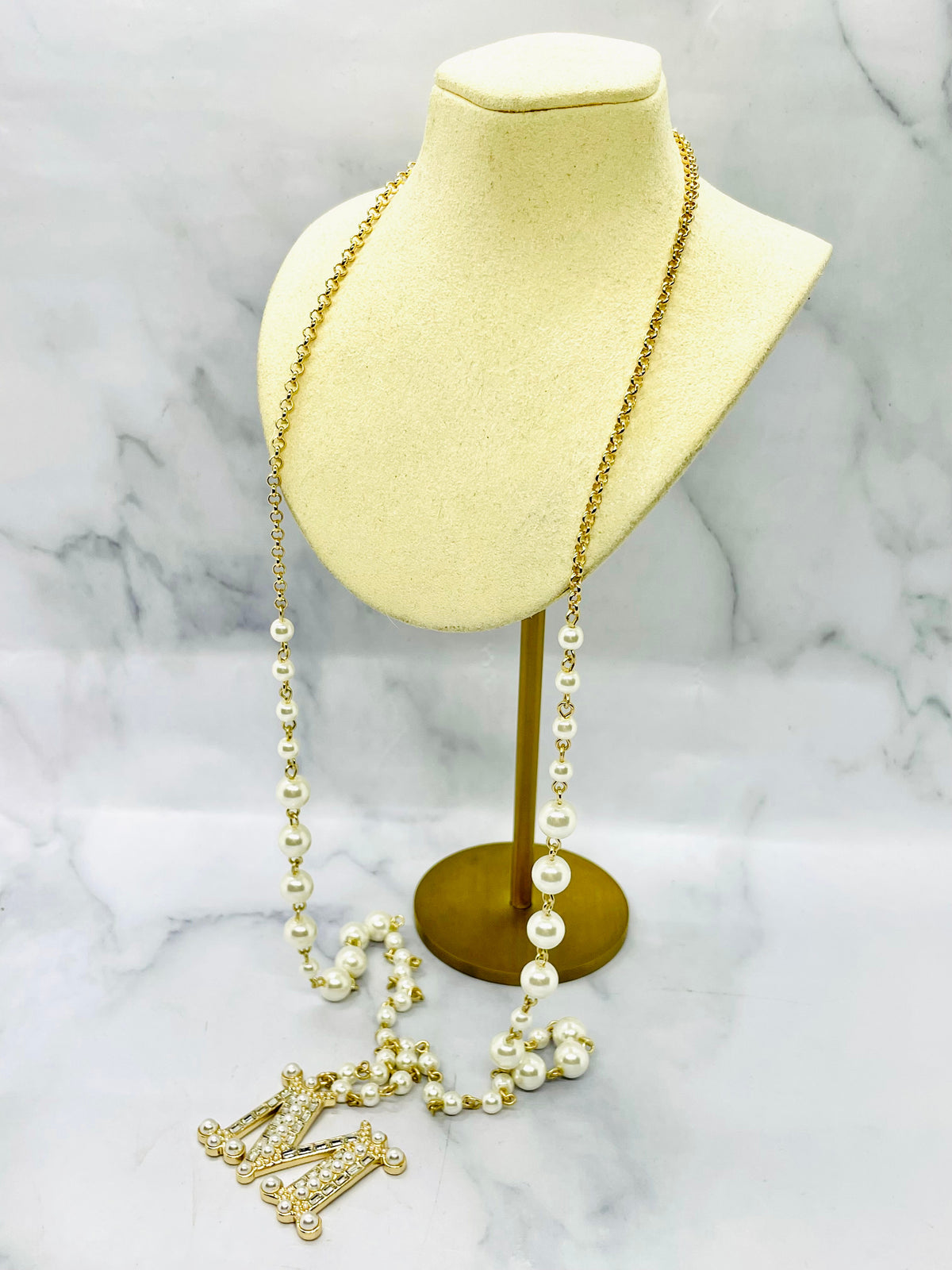 MAX MARA M Pearl Trim Necklace - Pre-Owned — 3
