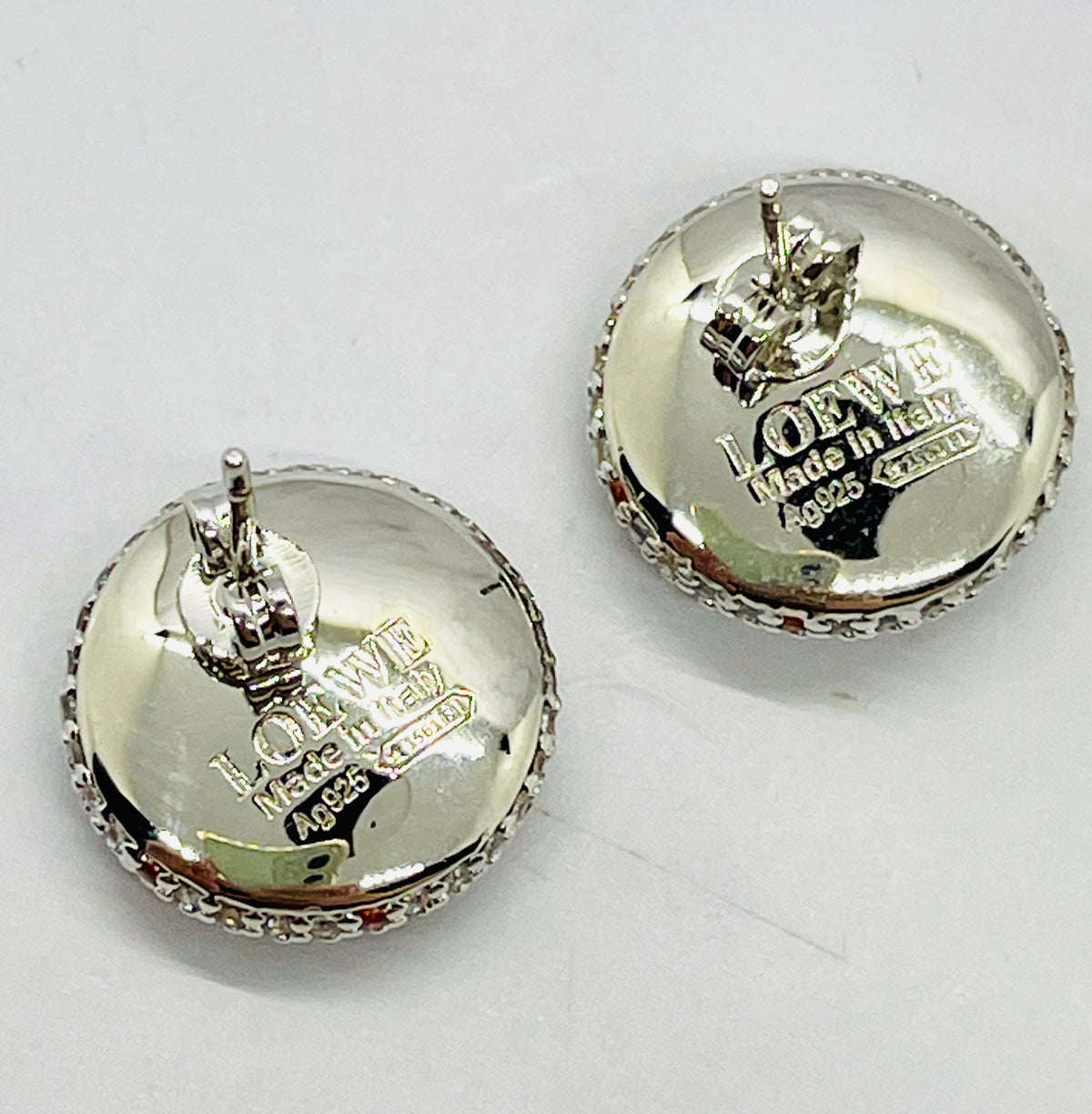 LOEWE Cluster Rhinestone Earrings - Pre-Owned — 5