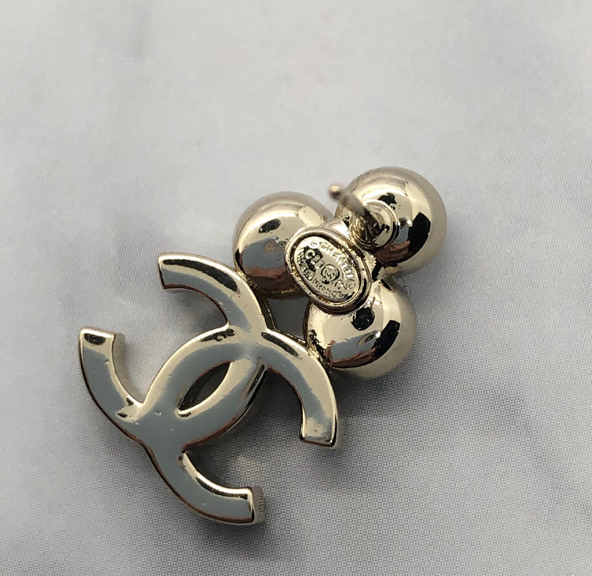 CHANEL CC Rhinestone Earrings - Pre-Owned — 3