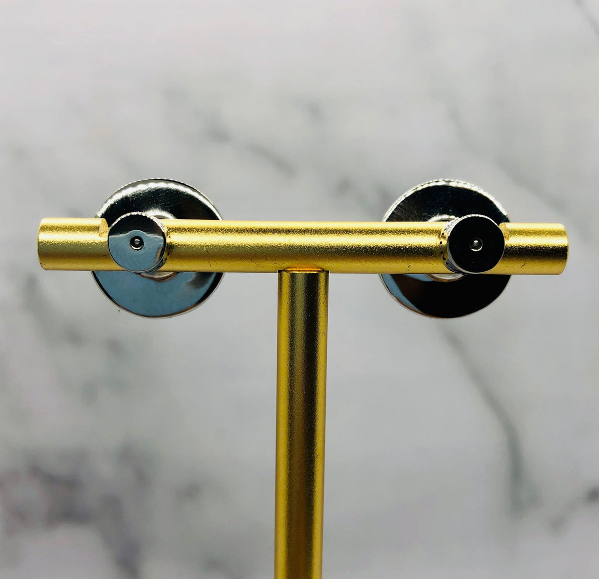 BALENCIAGA Jeans Button Earrings - Pre-Owned — 4