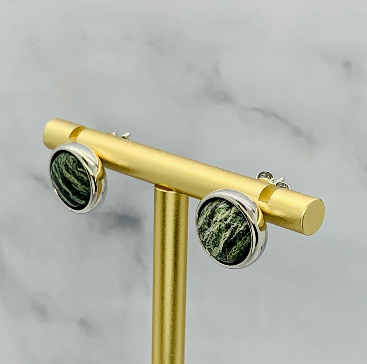 LOEWE Stone Button Earrings - Pre-Owned — 5