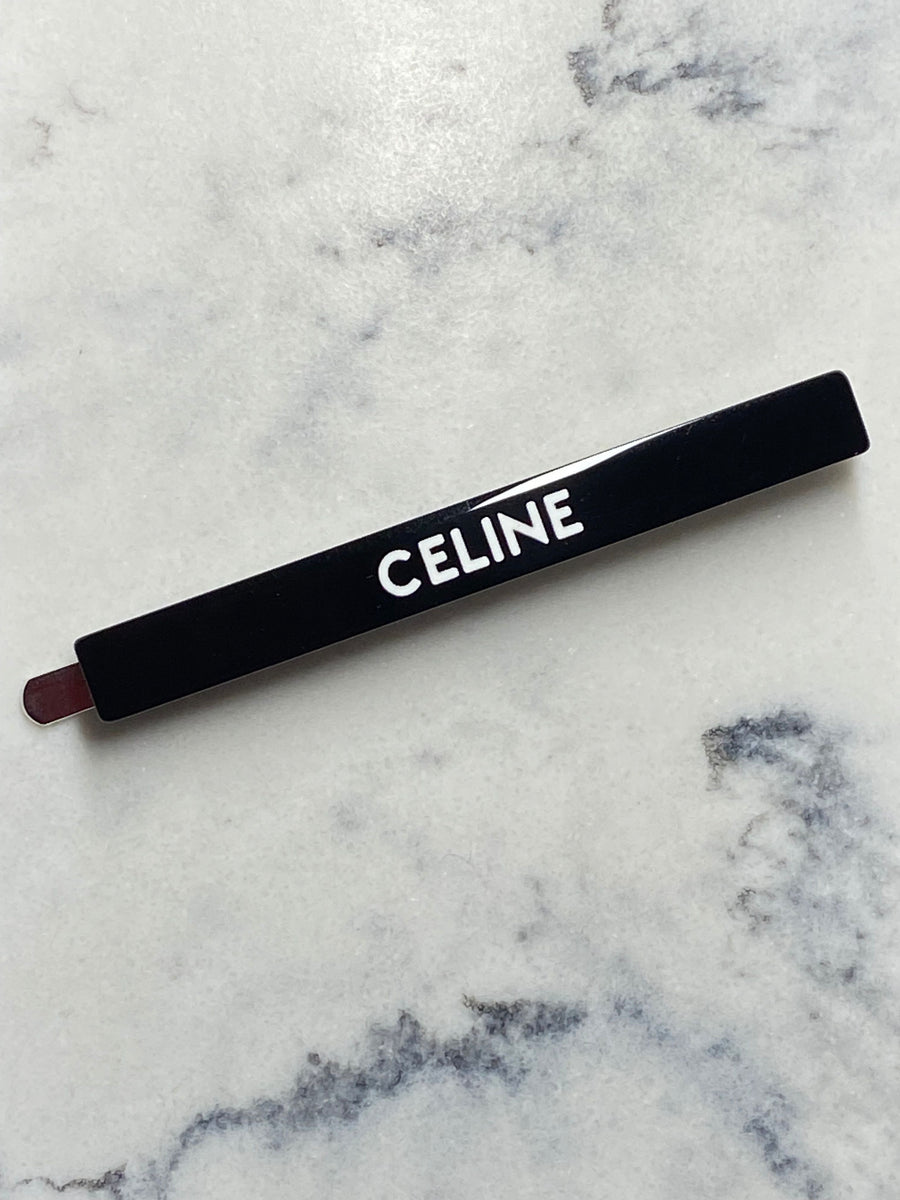 CELINE Black Hair Clip - Pre owned