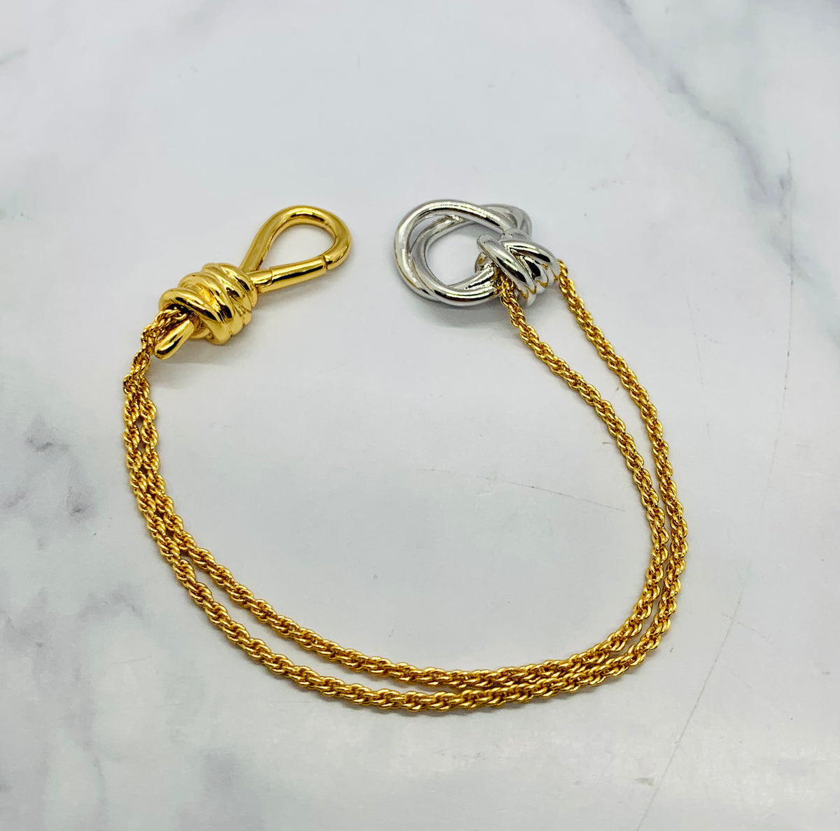 BOTTEGA VENETA Knot Chain Bracelet - Pre owned