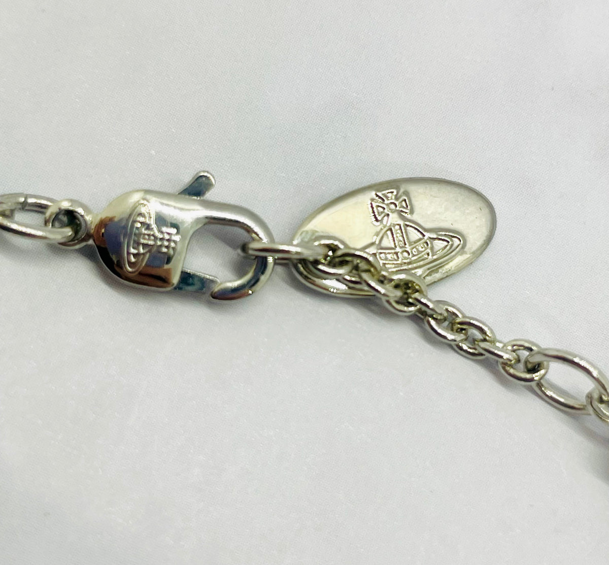 VIVIENNE WESTWOOD Black Rhinestone Orb Bracelet - Pre owned